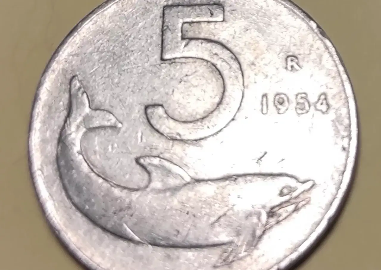 Questa moneta da 5 lire col delfino è tra le più richieste: controlla la tua Questa moneta da 5 lire col delfino è tra le più richieste: controlla la tua