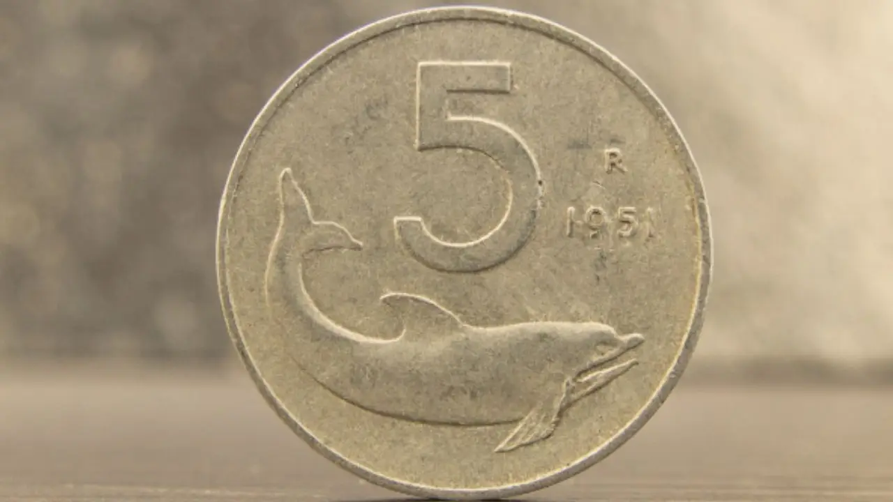 Questa moneta da 5 lire col delfino è tra le più richieste: controlla la tua Questa moneta da 5 lire col delfino è tra le più richieste: controlla la tua
